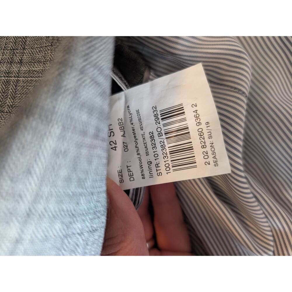 Brooks Brothers Suit Jacket 42S Gray Explorer Regent Fit (0307) - Picture 7 of 16